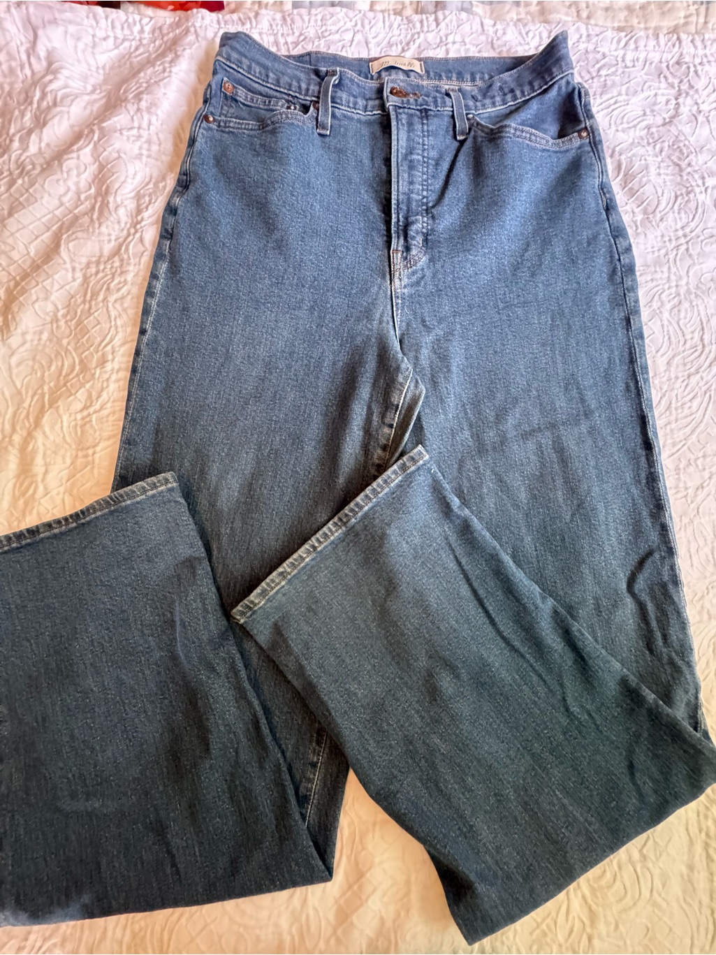 Madewell The Perfect Vintage Wide Leg Jeans Women’s 29t Medium Wash High Rise